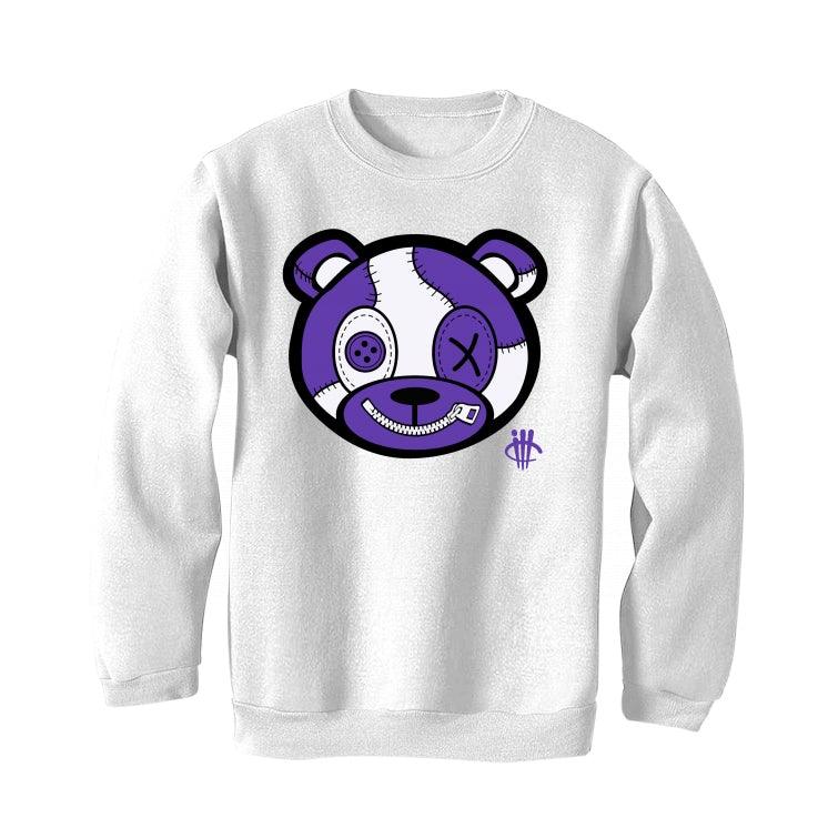 Air Jordan 13 “Court Purple” White T-Shirt (stitched up ted) - illCurrency Sneaker Matching Apparel