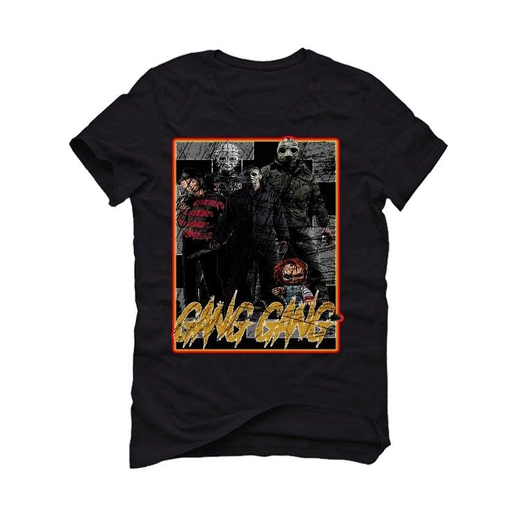 Jordan 5 Retro Off-White Black Black T-Shirt (GANG GANG) - illCurrency Sneaker Matching Apparel
