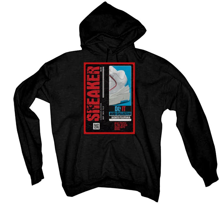 Air Jordan 2 Low WMNS “UNC To Chicago” | illcurrency Black T-Shirt (SNEAKER COLLECTOR)