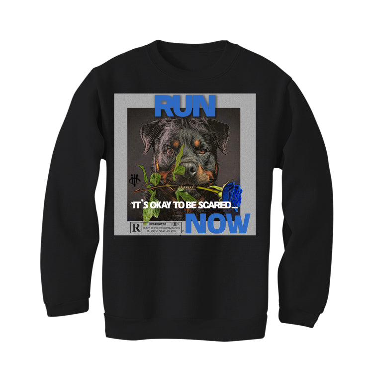 Air Jordan 1 High OG “True Blue” Black T-Shirt (RUN)