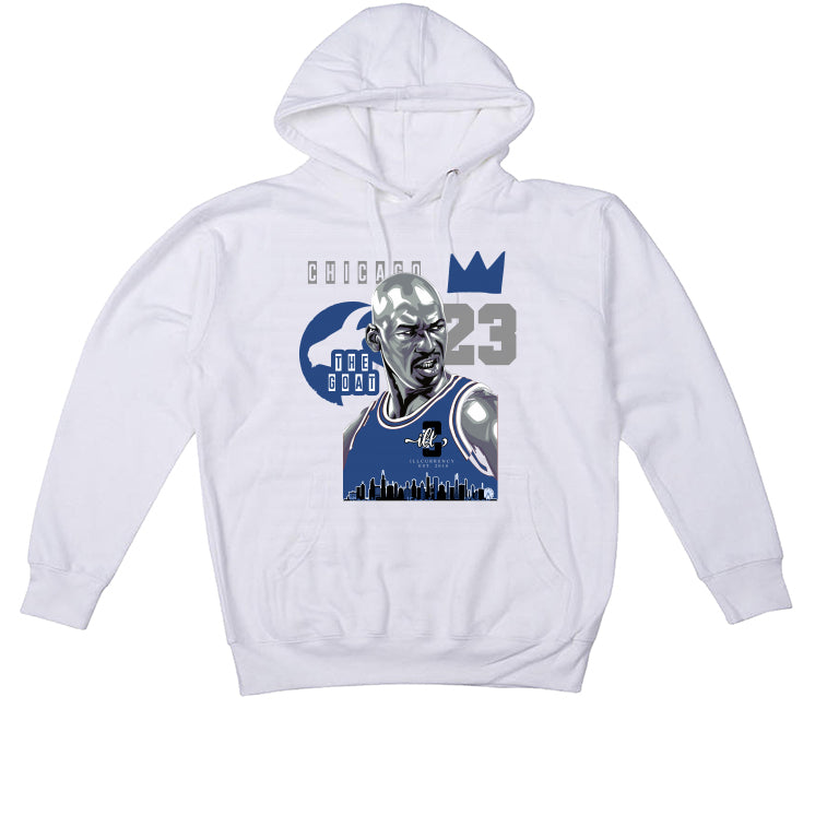 Air Jordan 13 “French Blue” White T-Shirt (The Goat)