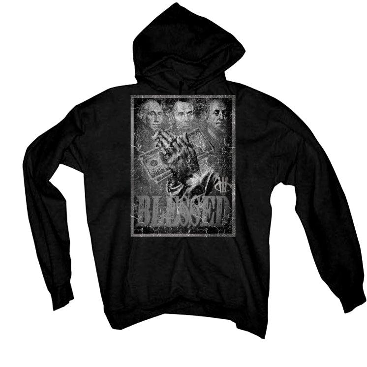 NIKE Air Force 1 SILVER SNAKE 2021 Black T-Shirt (BLESSED FORTUNE) - illCurrency Sneaker Matching Apparel