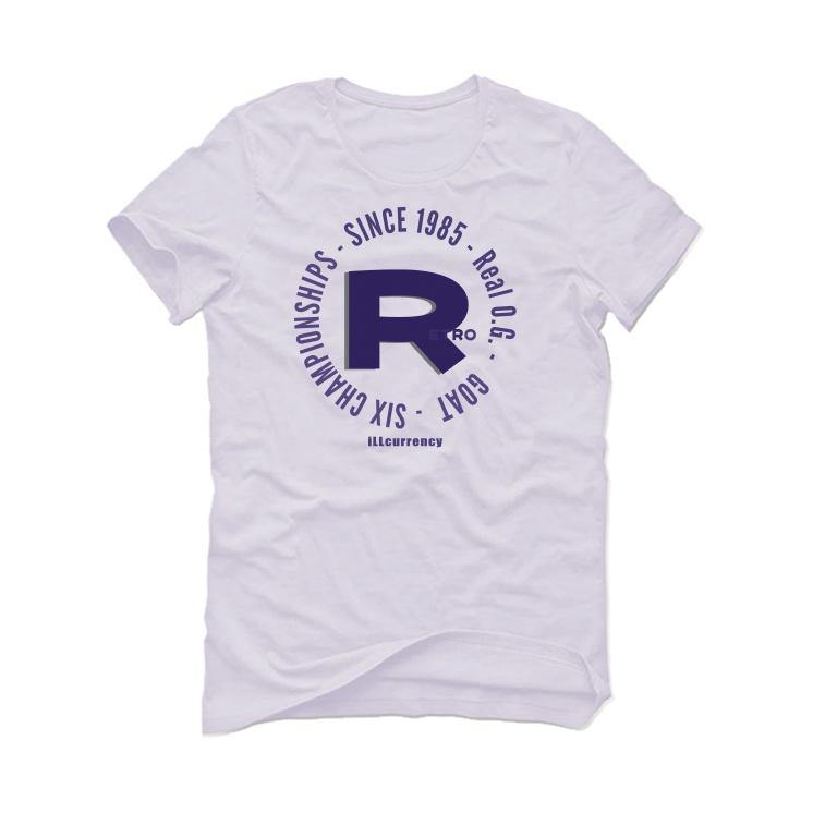 Air Jordan 3 “Court Purple” White T-Shirt (retro og) - illCurrency Sneaker Matching Apparel