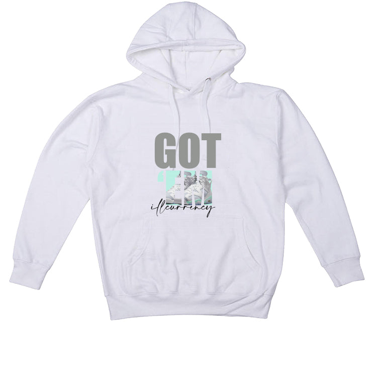 AIR JORDAN 6 MINT FOAM White T-Shirt (Got Em)