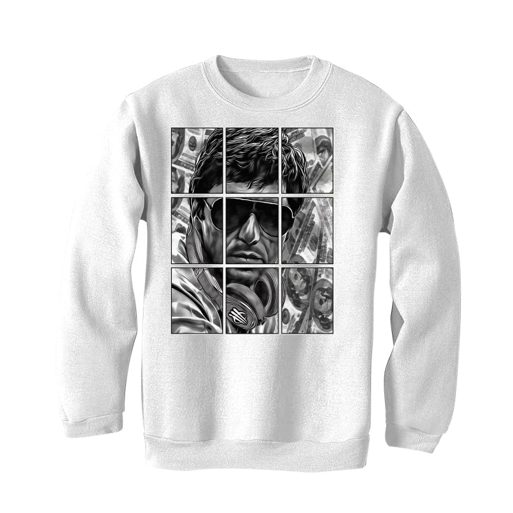 Air Jordan 1 High 85 Black White - White T-Shirt (PACINO)