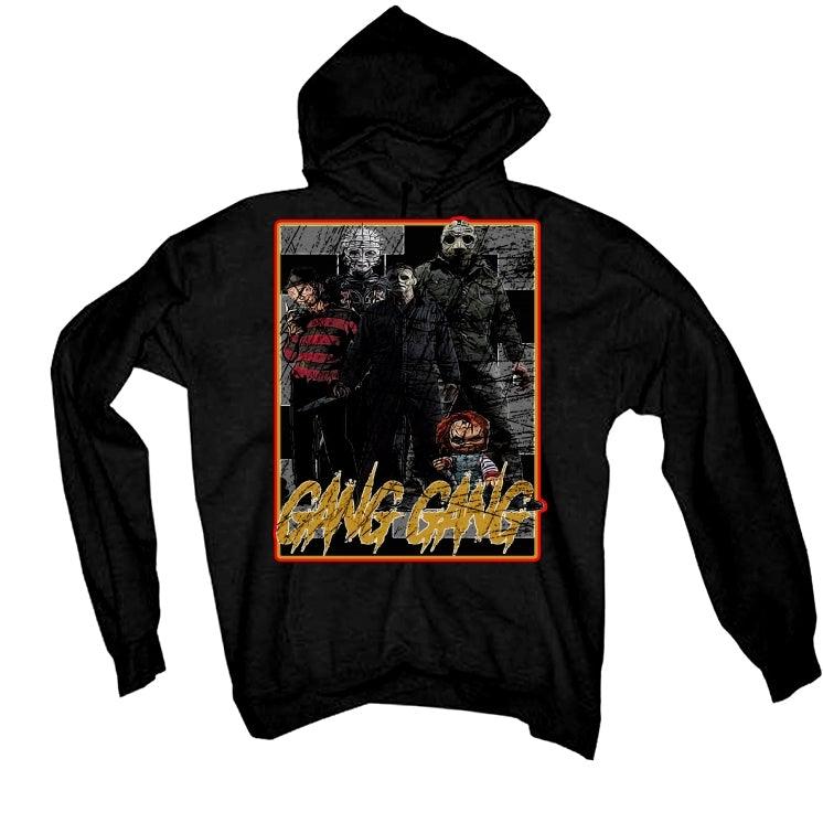 Jordan 5 Retro Off-White Black Black T-Shirt (GANG GANG) - illCurrency Sneaker Matching Apparel