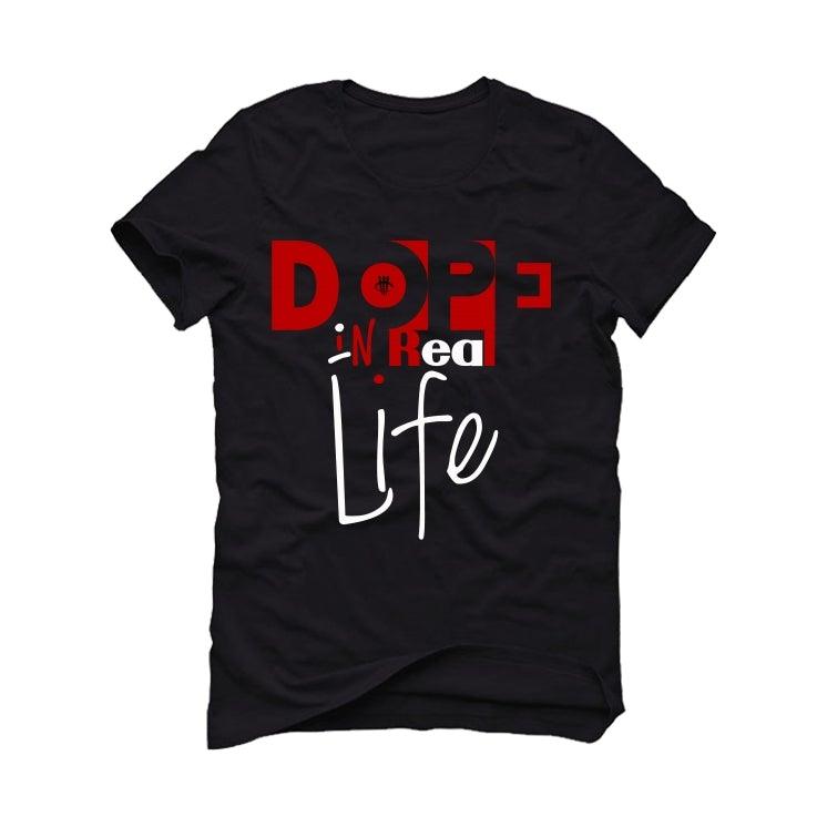 Air Jordan 14 “Gym Red” 2020 Black T-Shirt (Dope in real life) - illCurrency Sneaker Matching Apparel