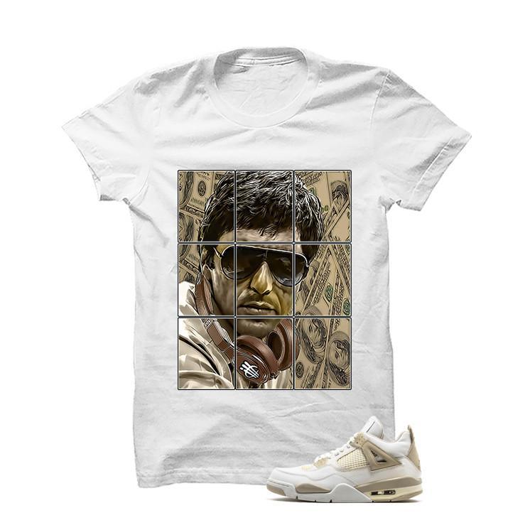 Air Jordan 4 Linen GS White T (Pacino)