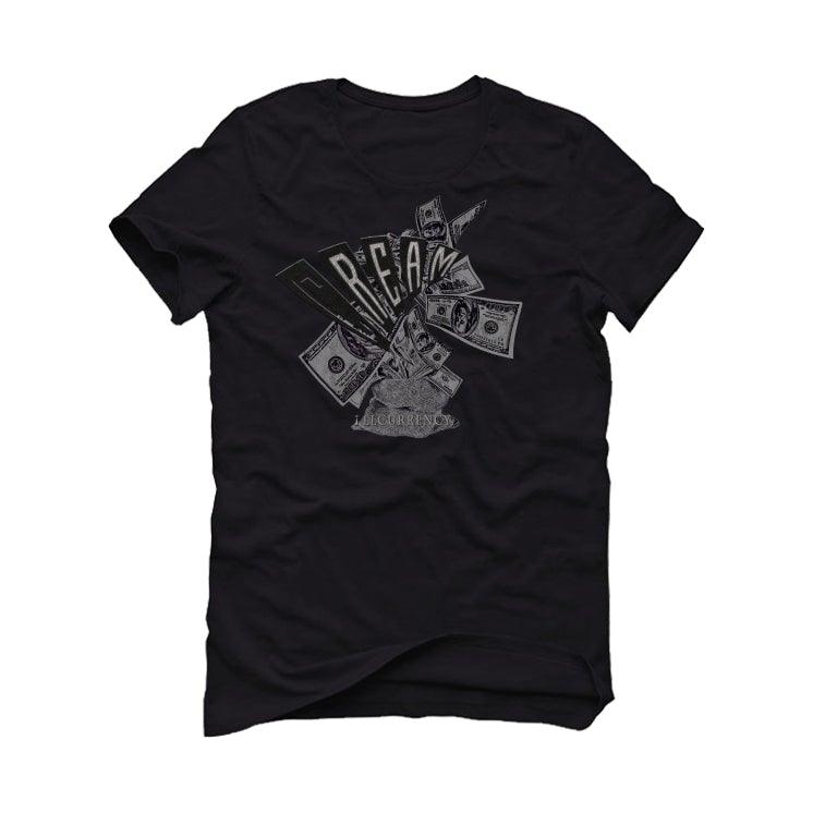 Air Jordan 5 “Oreo”2021 Black T-Shirt (C.R.E.A.M.) - illCurrency Sneaker Matching Apparel