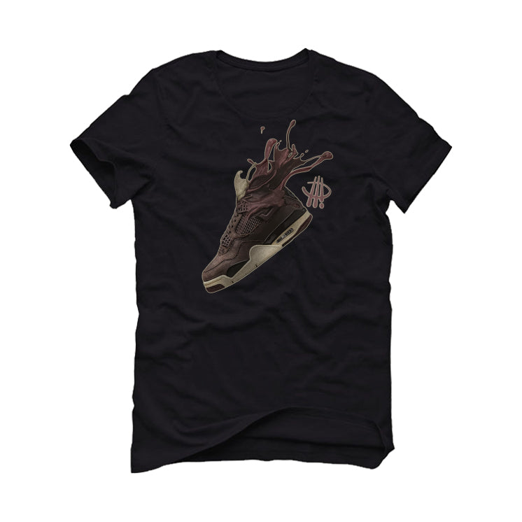 A Ma Maniere x Air Jordan 4 SP "Violet Ore" Black T-Shirt (SPLASH)