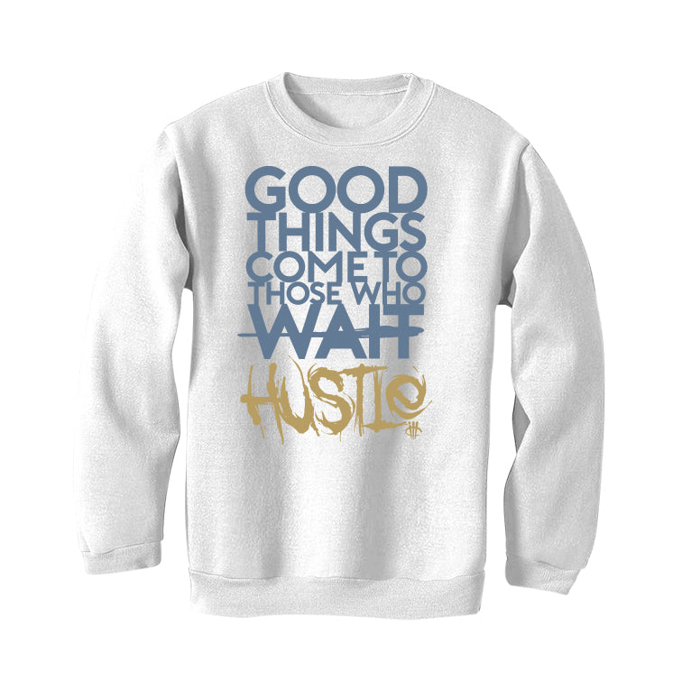 Air Jordan 1 Retro High OG “Denim” White T-Shirt (Good Things)