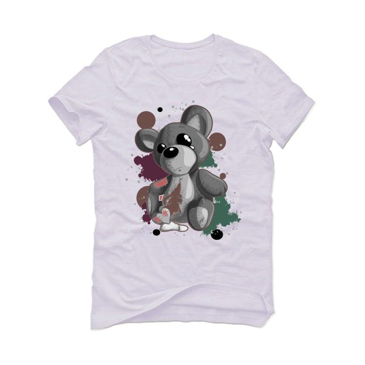 Air Jordan 1 High OG Hand Crafted White T-Shirt (Broken Heart) - illCurrency Sneaker Matching Apparel