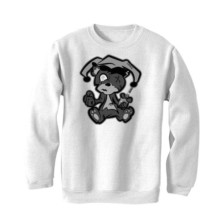 Air Jordan 1 KO Greyscale White T-Shirt (TEDDY)