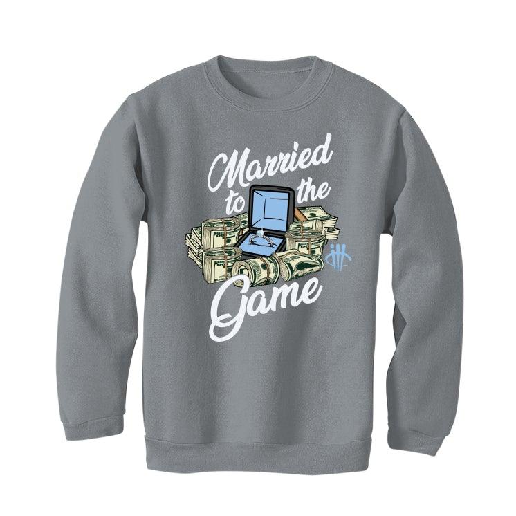 Air Jordan 11 Retro 'Cool Grey' 2021 Grey T-Shirt (Married to the game) - illCurrency Sneaker Matching Apparel
