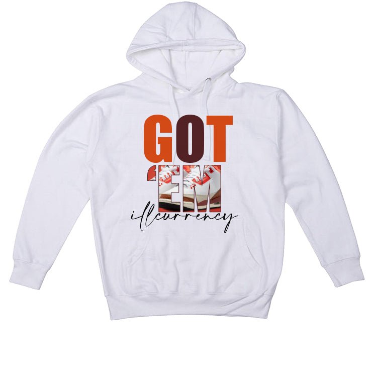 Air Jordan 3 GS “Mars Stone” White T-Shirt (Got Em)