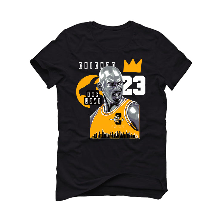 Air Jordan 1 High OG “Taxi” Black T-Shirt (The Goat)