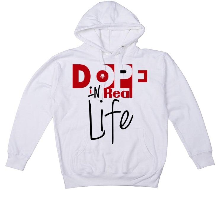 Air Jordan 3 Denim ‘Fire Red’ 2020 White T-Shirt (Dope in real life) - illCurrency Sneaker Matching Apparel