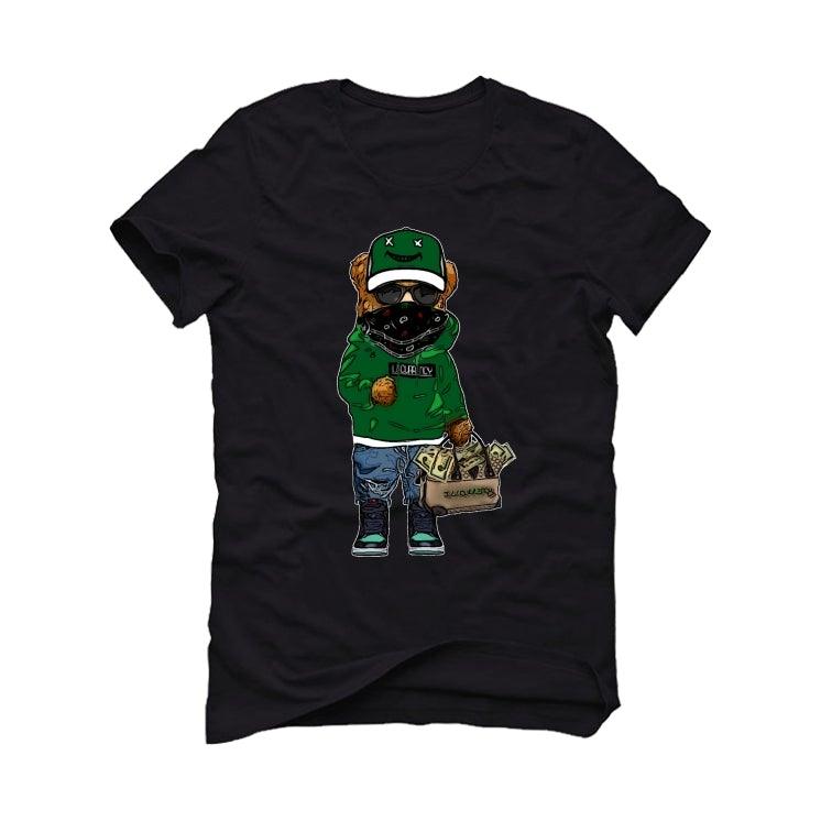 Air Jordan OG HIGH PINE GREEN 2020 Black T-Shirt (Duffle Bag) - illCurrency Sneaker Matching Apparel