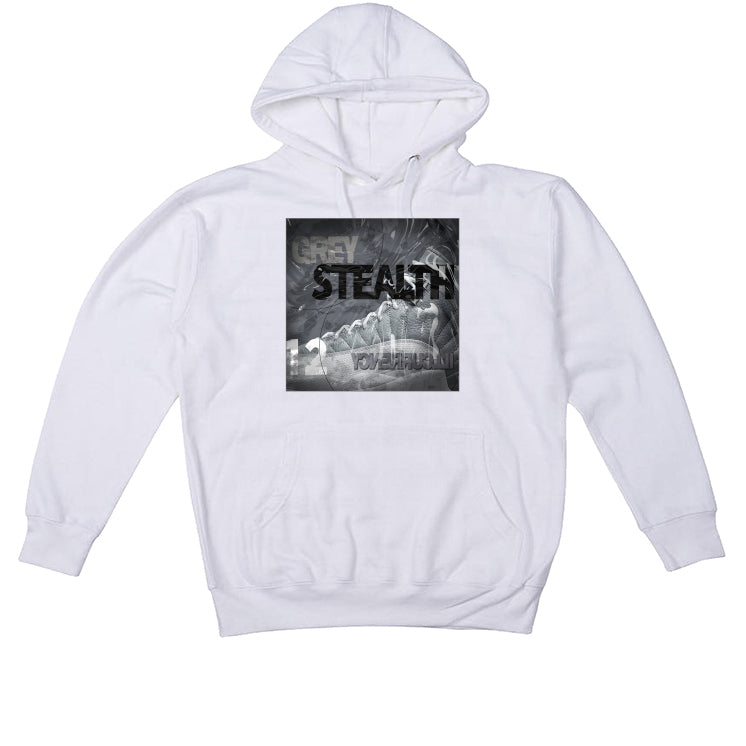 Air Jordan 12 “Stealth” White T-Shirt (STEALTH)