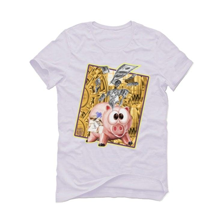 YEEZY BOOST 350 V2 “YESHAYA” White T-Shirt (sneaker money) - illCurrency Sneaker Matching Apparel