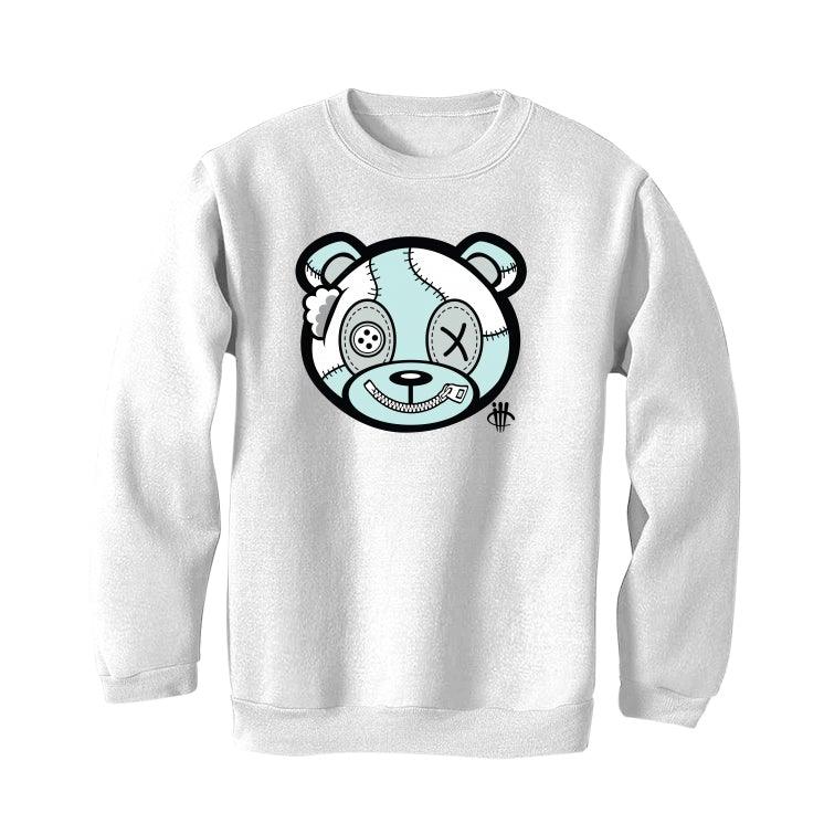 YEEZY Boost 350 v2 “Blue Tint” White T-Shirt (ripped stitched ted) - illCurrency Sneaker Matching Apparel