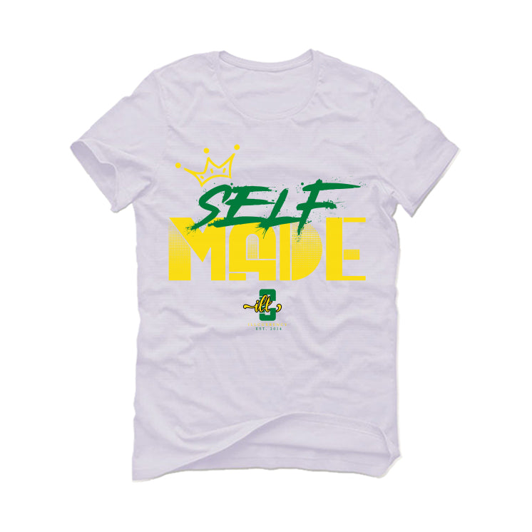 Nike Dunk Low “Reverse Brazil” White T-Shirt (Self Made)
