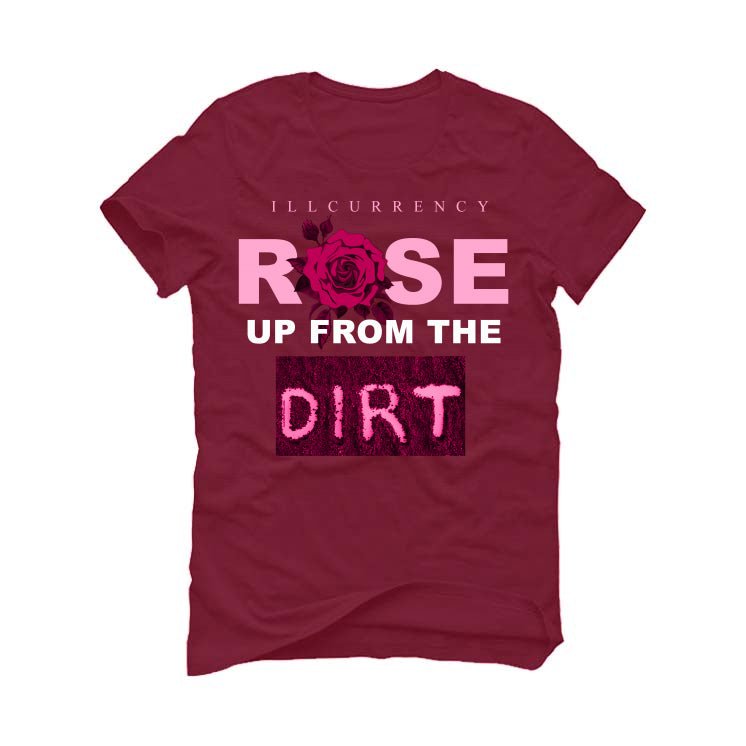 Nike Dunk Low Valentine's Day 2023 - Maroon T-Shirt (Rose up from the dirt)