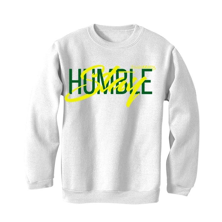 Nike Air Max 97 "Golf Grass" White T-Shirt (Stay Humble) - illCurrency Sneaker Matching Apparel