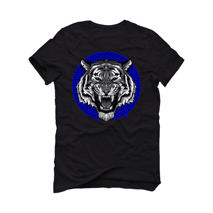 Air Jordan 12 WMNS “Hyper Royal” Black T-Shirt (ANGRY TIGER)