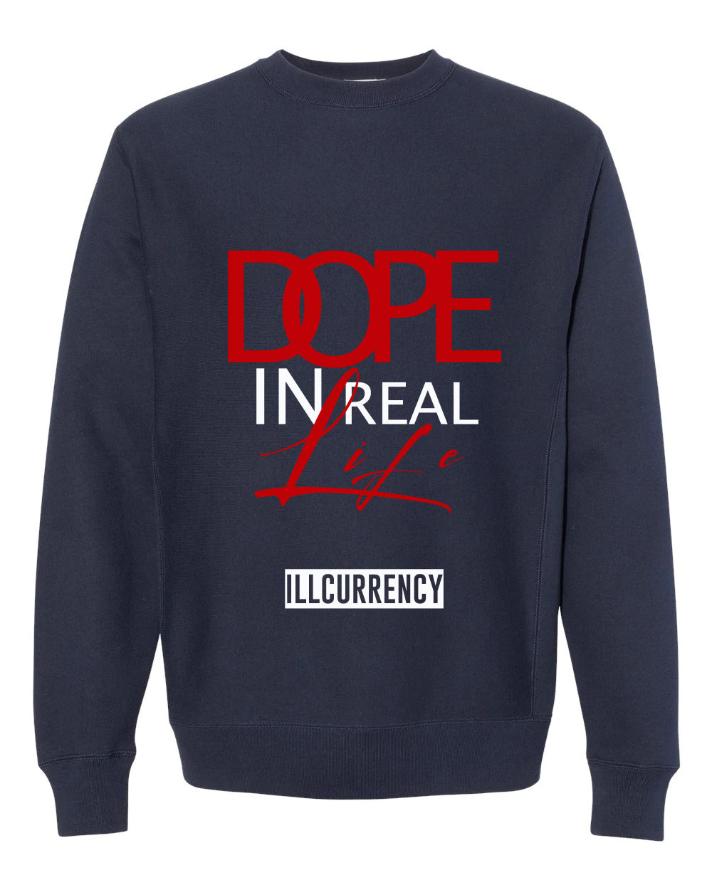 The Air Jordan 1 Mid SE "USA" | illCurrency Navy Blue T-Shirt (DOPE)