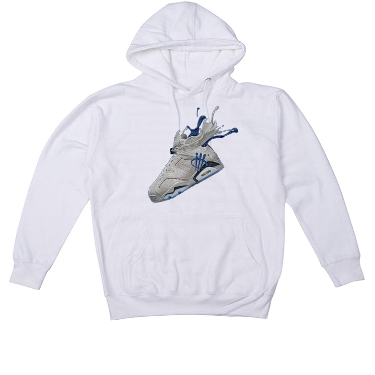 Air Jordan 6 Georgetown - White T-Shirt (SPLASH)