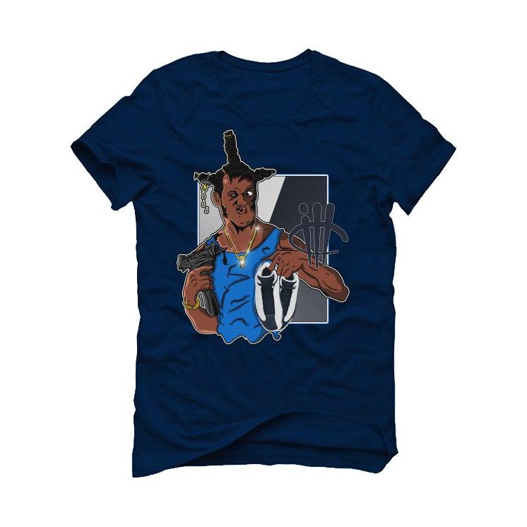 Air Jordan 13 “Obsidian” 2021 Navy Blue T-Shirt (LOC DOG) - illCurrency Sneaker Matching Apparel