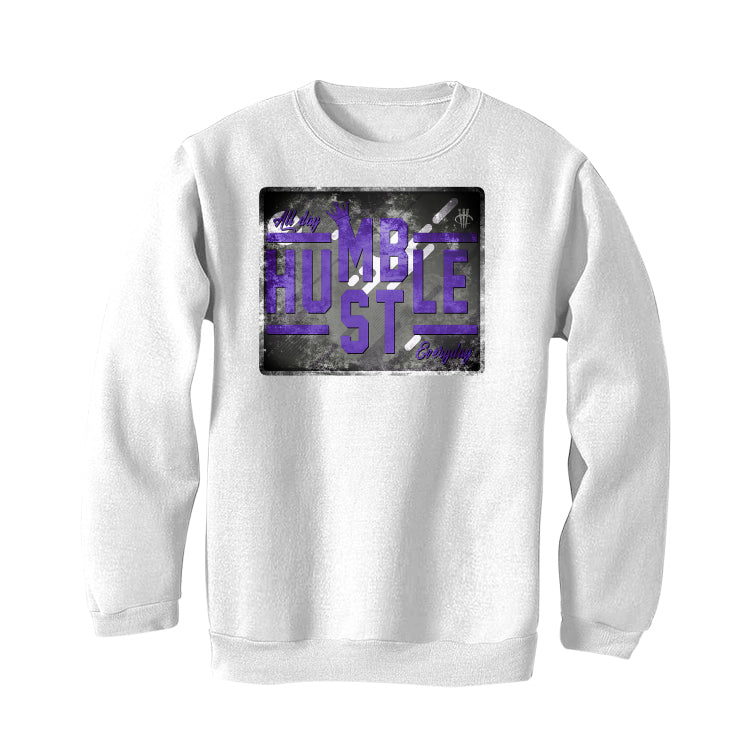 Air Jordan 5 “Concord” White T-Shirt (always hustle)