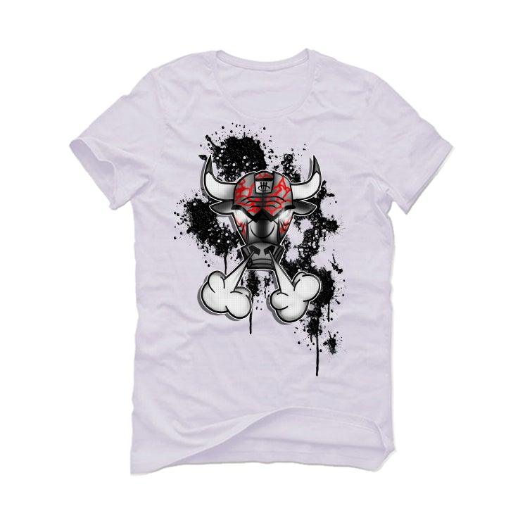 Air Jordan 4 Retro “White Oreo" 2021 White T-Shirt (Iron bull) - illCurrency Sneaker Matching Apparel