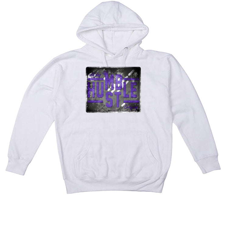 Air Jordan 5 “Concord” White T-Shirt (always hustle)