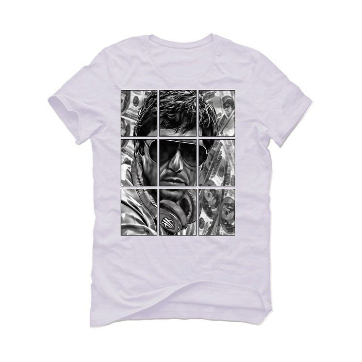 Air Jordan 1 High 85 Black White - White T-Shirt (PACINO)