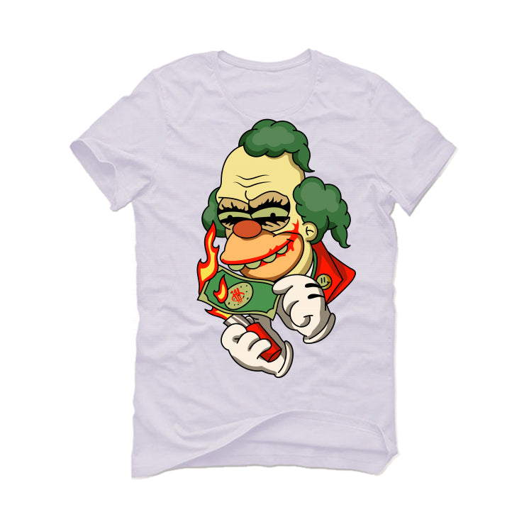 Air Jordan 1 High OG “Lost & Found” White T-Shirt (Krusty Joker)