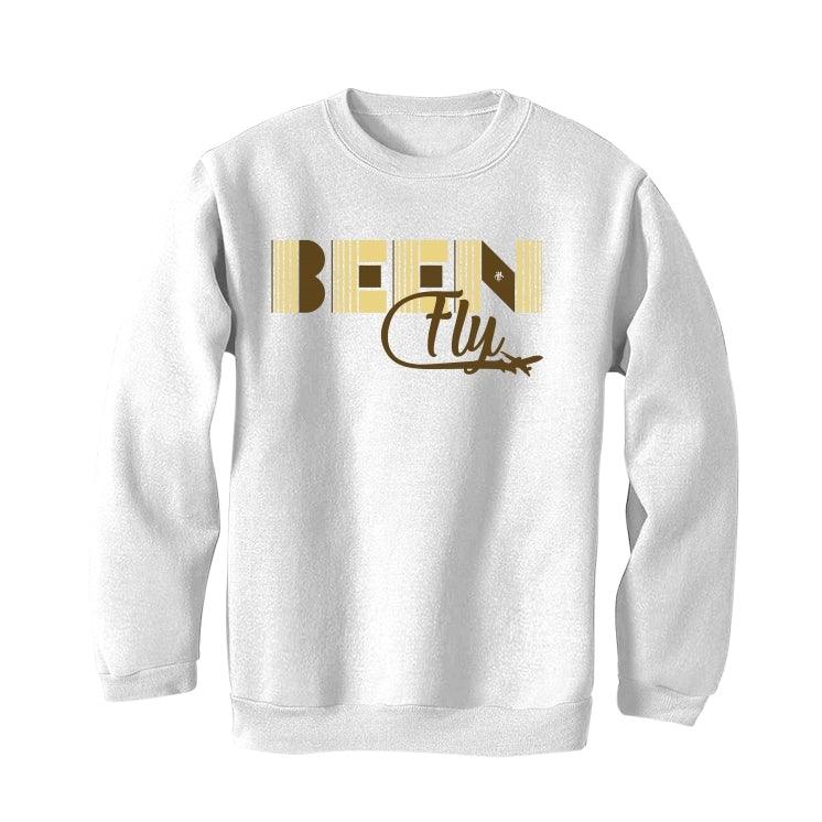 YEEZY BOOST 350 V2 EARTH White T-Shirt (Been Fly) - illCurrency Sneaker Matching Apparel