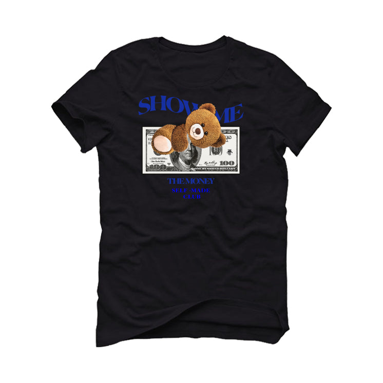 Air Jordan 12 WMNS “Hyper Royal” Black T-Shirt (TEDDY MO)