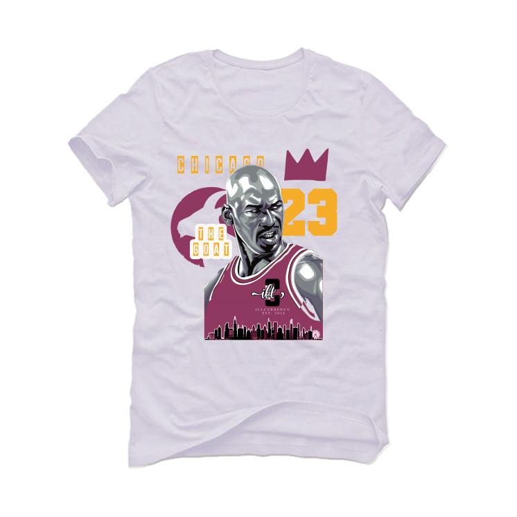 Air Jordan 1 High OG “Brotherhood” White T-Shirt (The Goat) - illCurrency Sneaker Matching Apparel