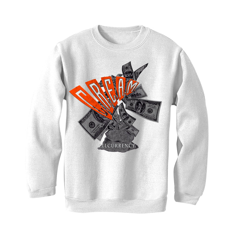 Concepts x Nike SB Dunk Low “Orange Lobster” White T-Shirt (CREAM)