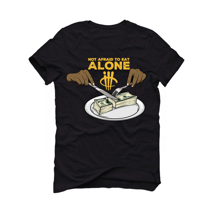 The Air Jordan 13 “Del Sol” Black T-Shirt (not afraid to eat alone)
