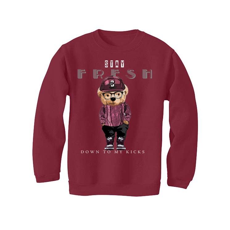 Air Jordan 1 High “Bordeaux” 2021 Maroon T-Shirt (Stay Fresh down to my kicks) - illCurrency Sneaker Matching Apparel