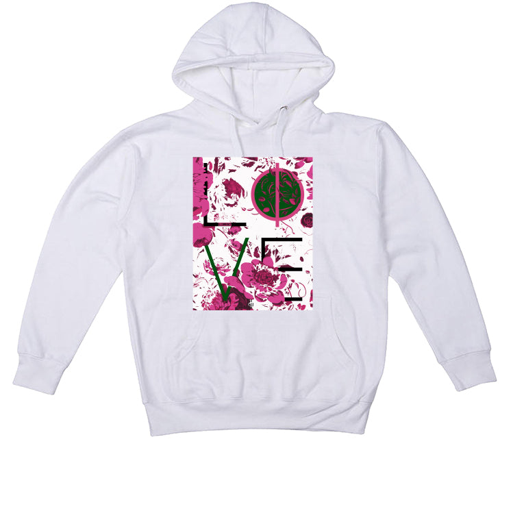 Air Jordan 12 "Floral" White T-Shirt (LOVE)