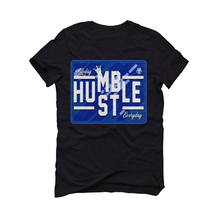 AIR JORDAN 14 “HYPER ROYAL” Black T-Shirt (ALWAYS HUSTLE) - illCurrency Sneaker Matching Apparel
