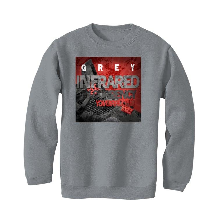 Air Jordan 4 “Infrared” Grey T-Shirt (GREY INFRARED) - illCurrency Sneaker Matching Apparel