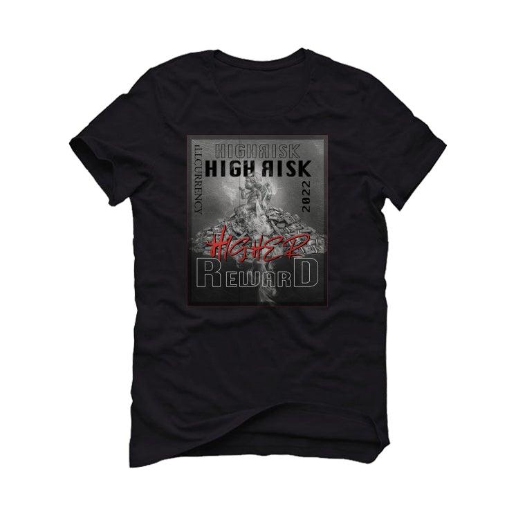 Air Jordan 4 “Infrared” Black T-Shirt (HIGHER REWARD) - illCurrency Sneaker Matching Apparel