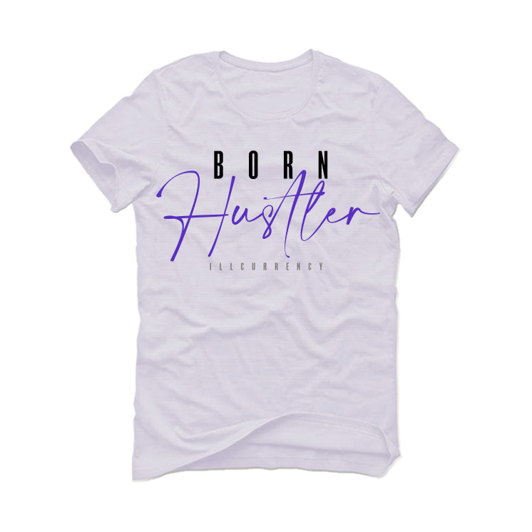 Air Jordan 5 “Concord” White T-Shirt (Born Hustler)