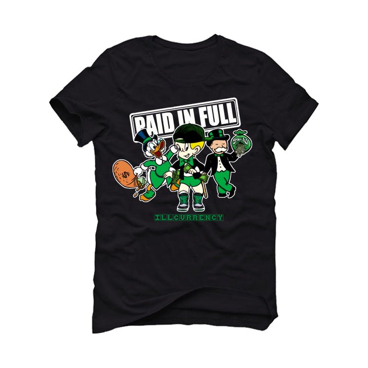 Air Jordan 1 High OG “Lucky Green” | illcurrency Black T-Shirt (Paid in Full)