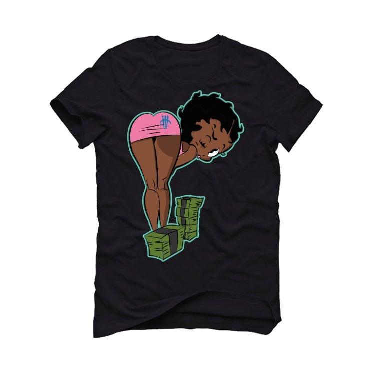 Air Jordan 13 GS Aurora Green 2020 Black T-Shirt (boo) - illCurrency Sneaker Matching Apparel